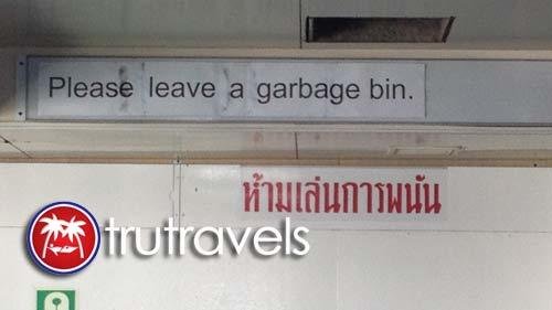 Lost in Translation-Garbage-Funny Sign-TruTravels