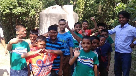 Children at the Salaam Baalal Trust (india)