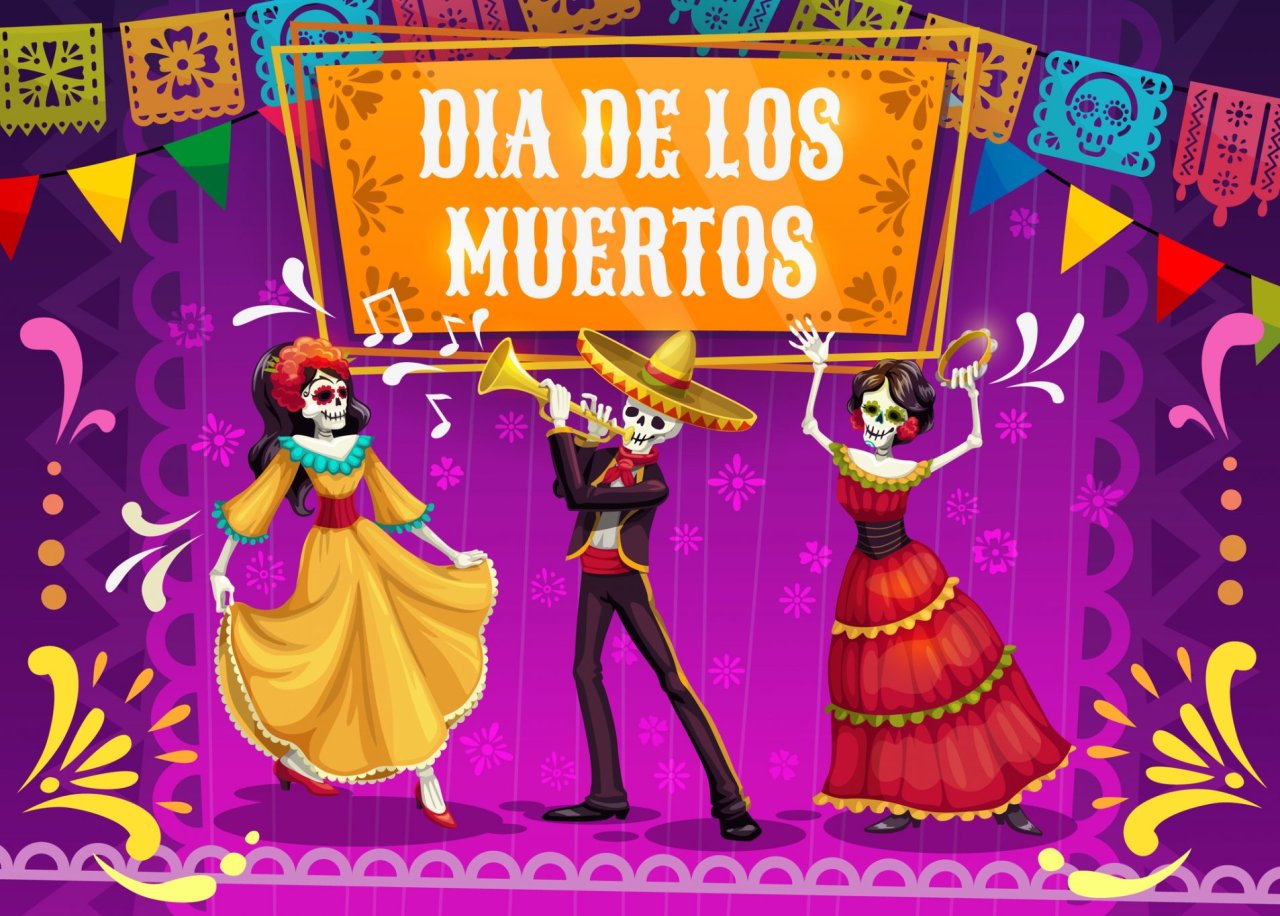 Day of The dead illistration