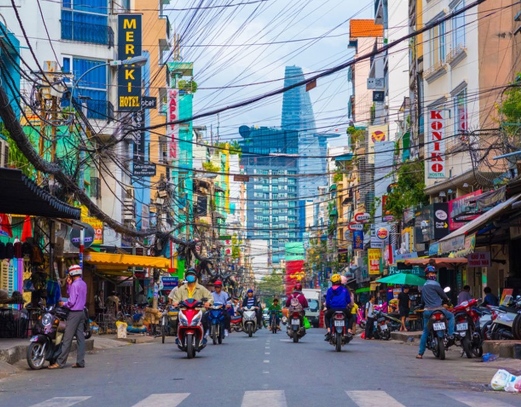 top 5 cities in vietnam - ho chi minh - street view