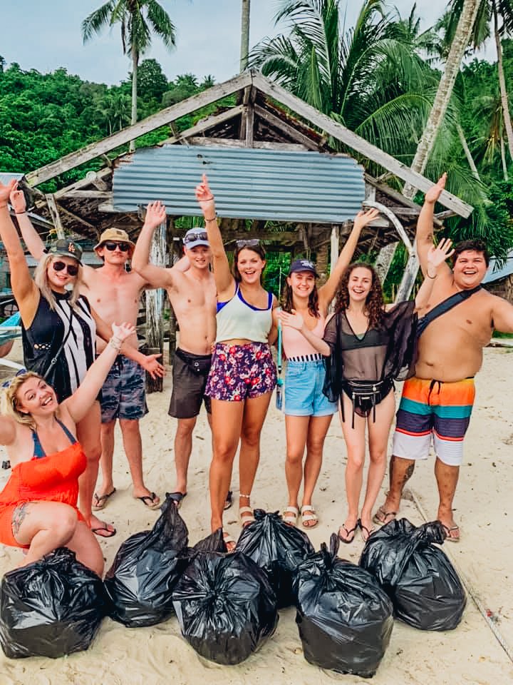 Beach clean up