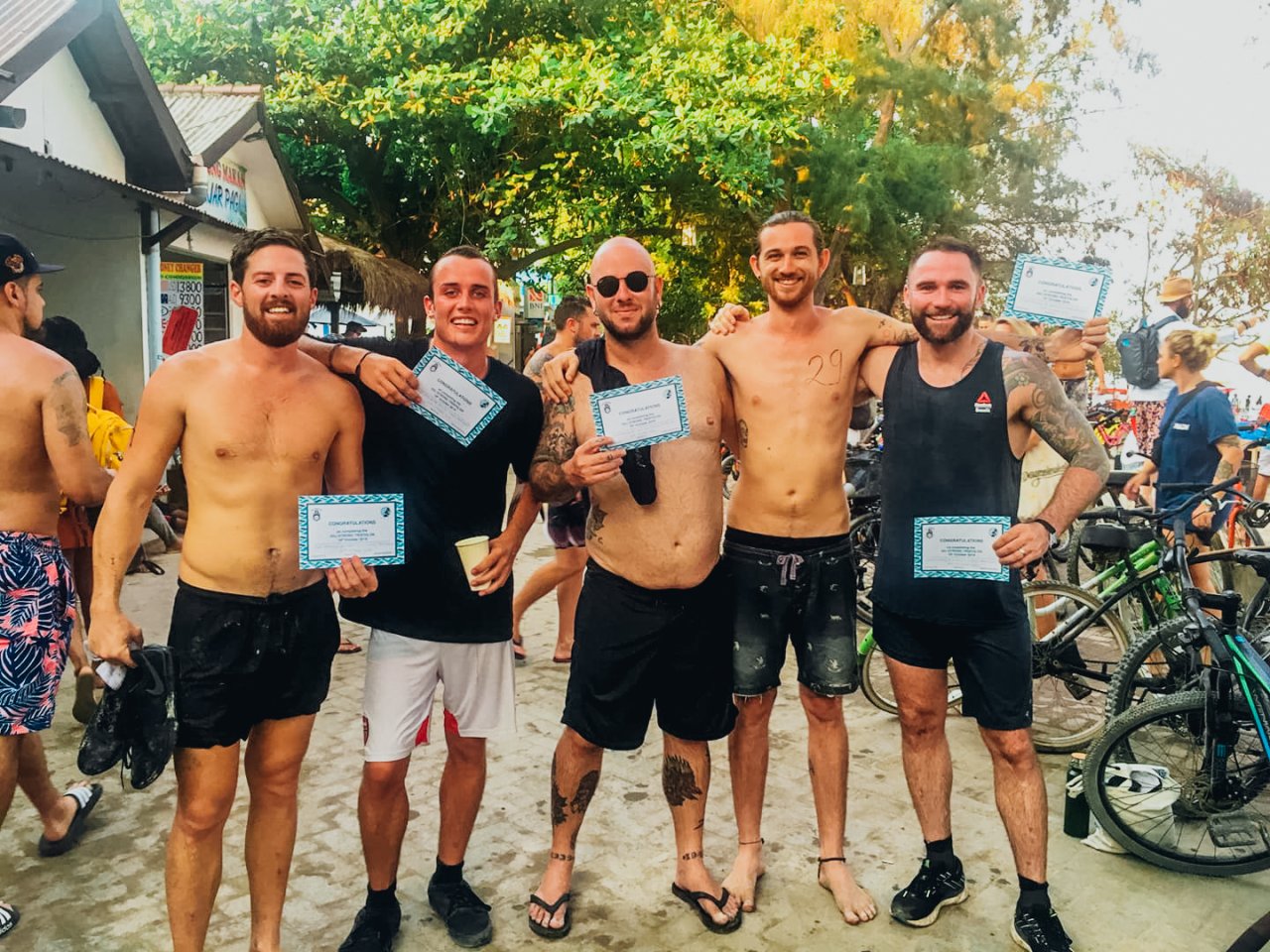 christmas mission - triathlon 