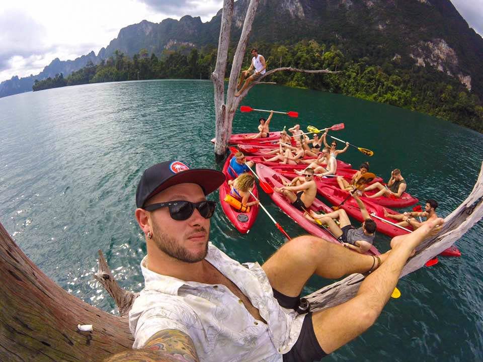 kayaking in khao sok group 