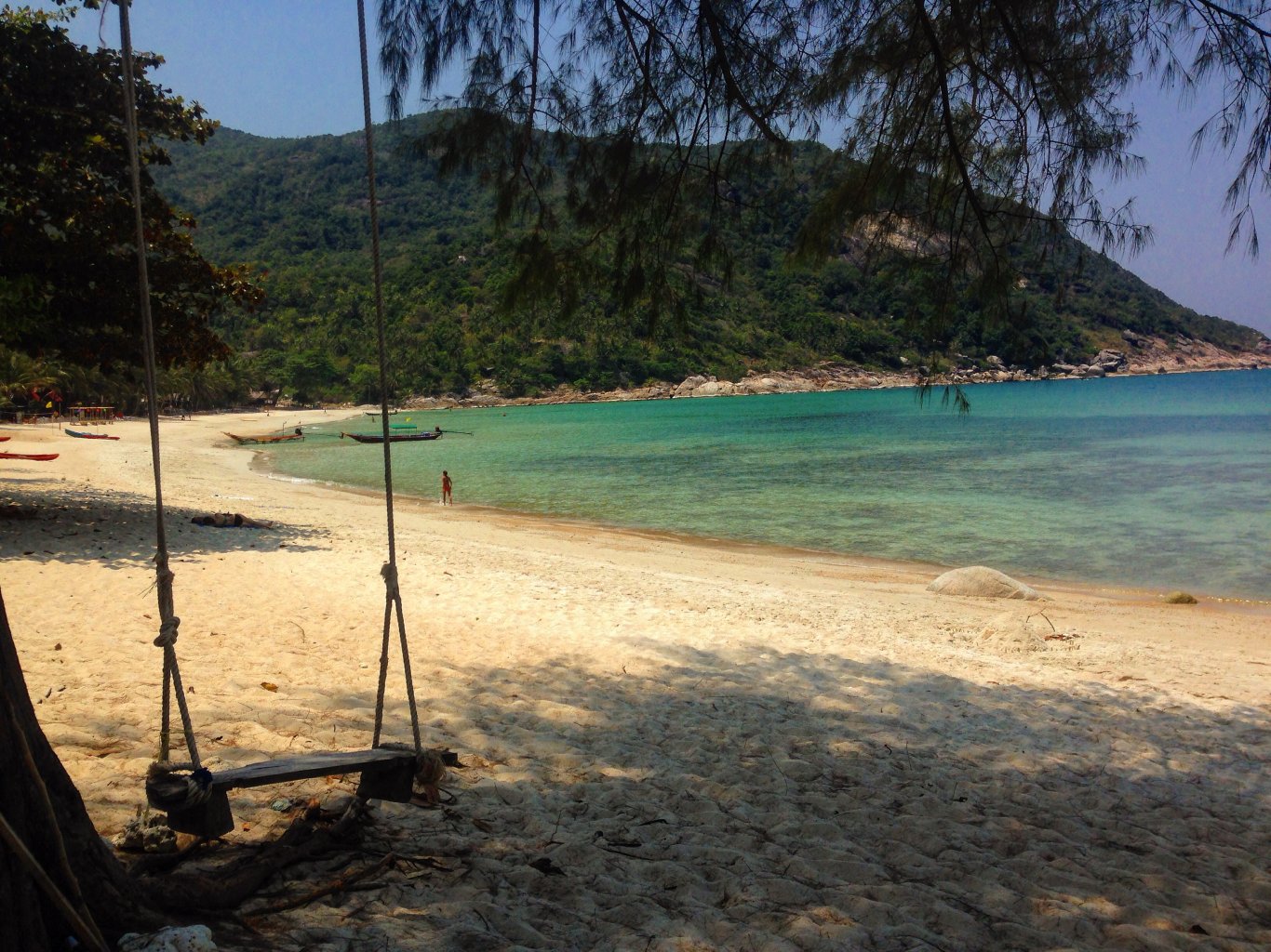 swing on koh phangan beach